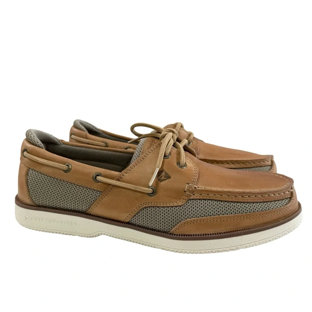 Sperry Surveyor 2-Eye Slip-On Boat Shoes Men's Size 11.5